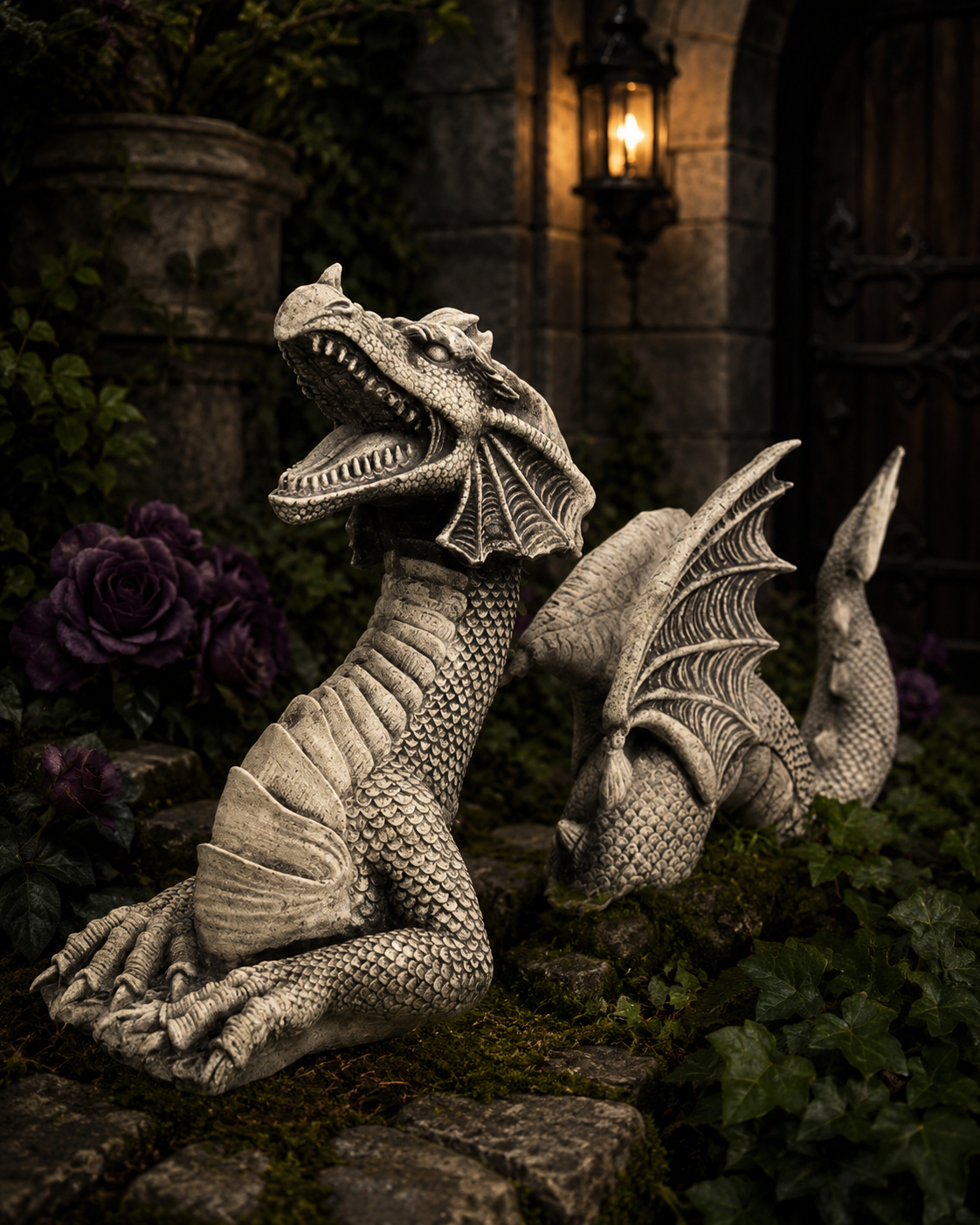 Guardian Dragon Garden Statue