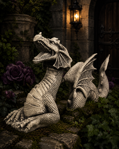 Guardian Dragon Garden Statue