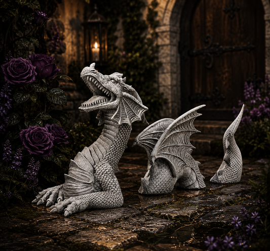 Guardian Dragon Garden Statue