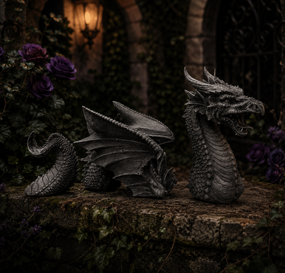 Guardian Dragon Garden Statue