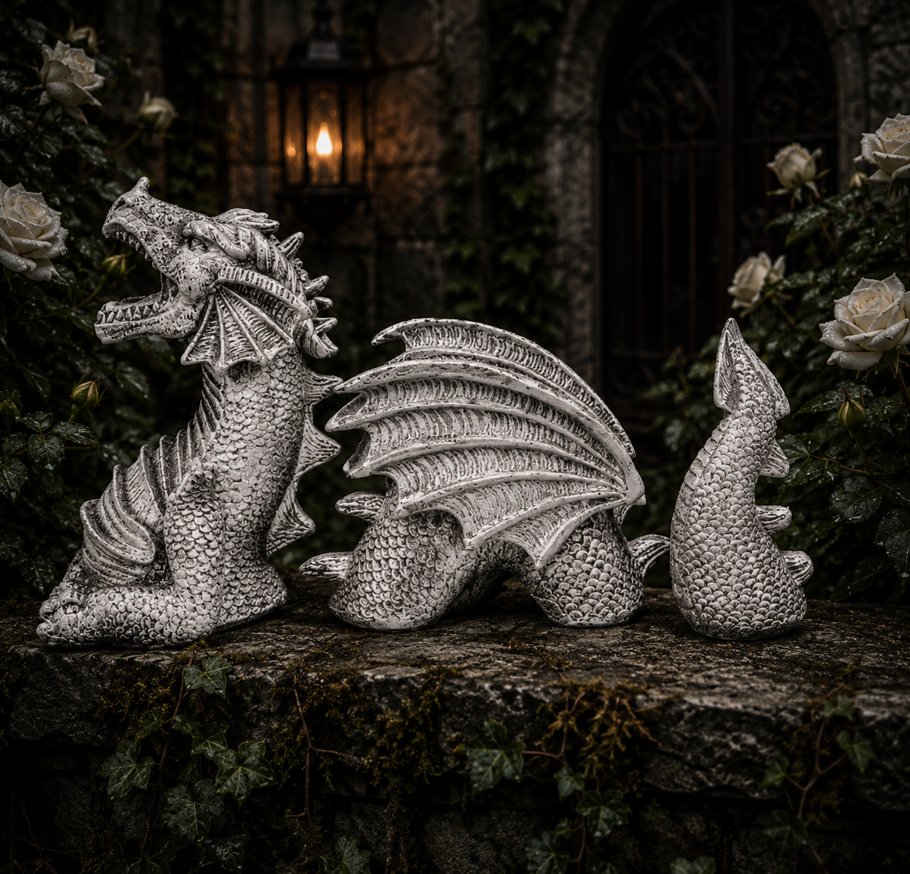 Guardian Dragon Garden Statue