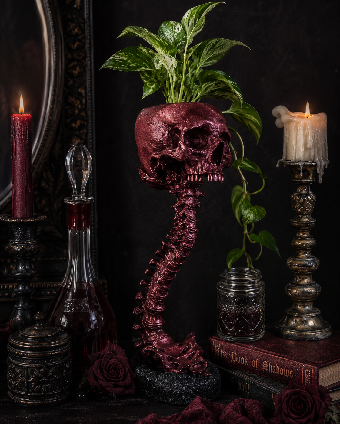 Hollow Hearth Skull & Spine Set